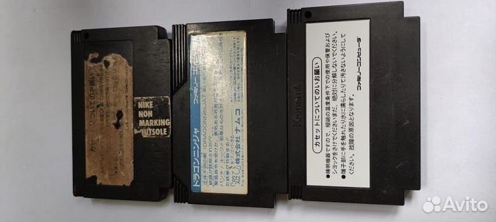 Картриджи Famicom (Dendy) оригинал
