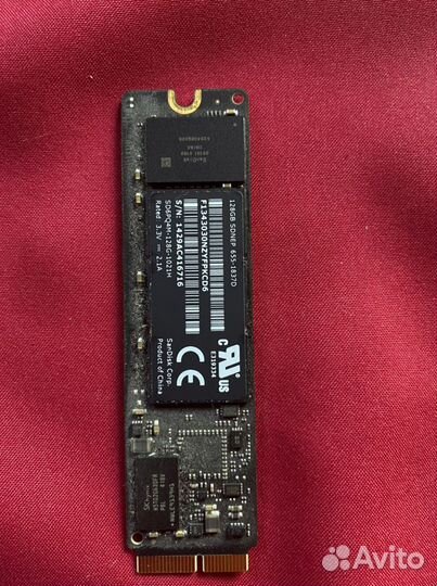 Жесткий диск ssd 128Gb Macbook pro late 2013