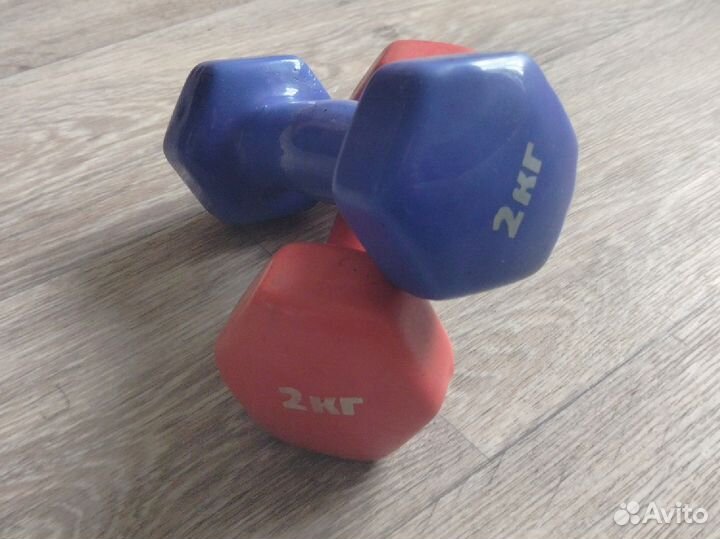 Гантели 2 кг