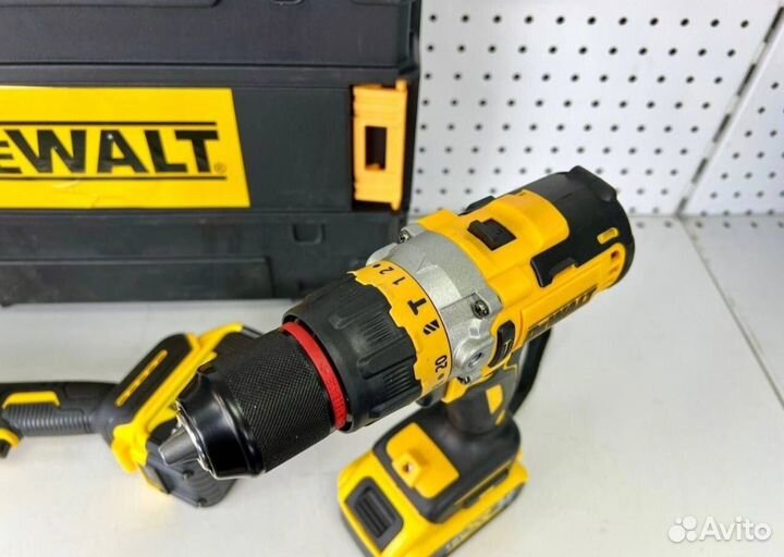 Мощный шуруповерт + болгарка DeWalt