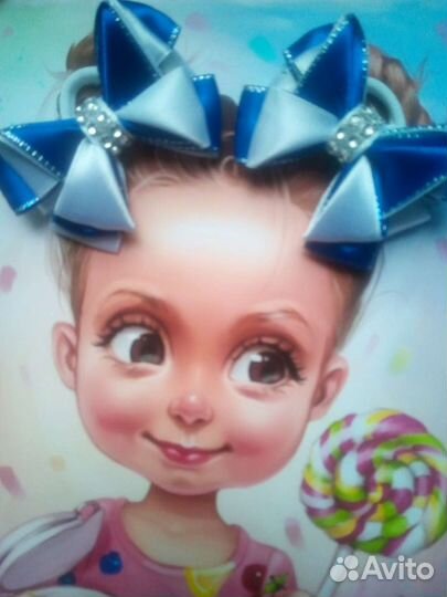 Бантики резиночки для школы