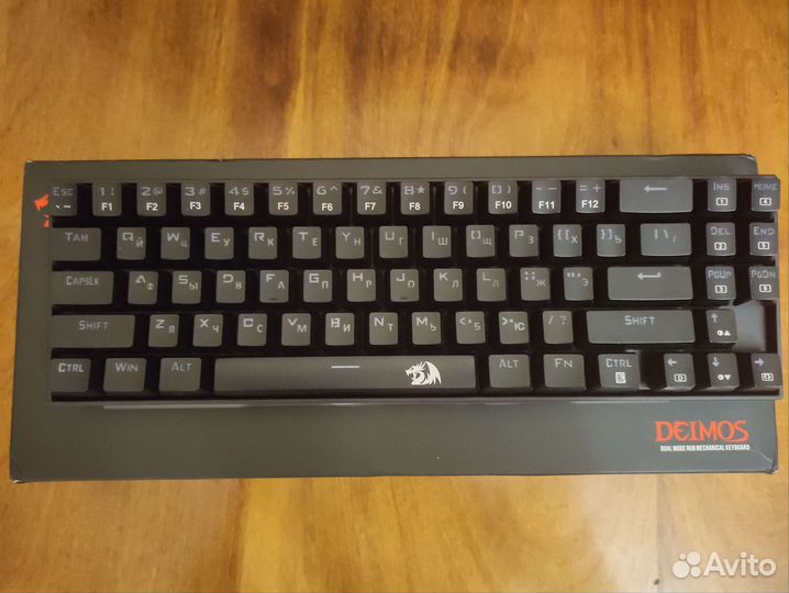Клавиатура беспроводная новая redragon deimos