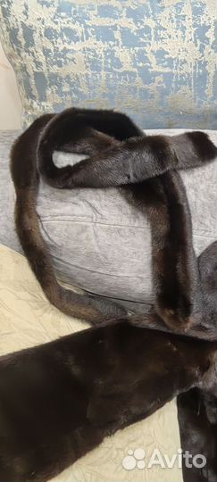 Шуба норковая 46 размер с капюшоном