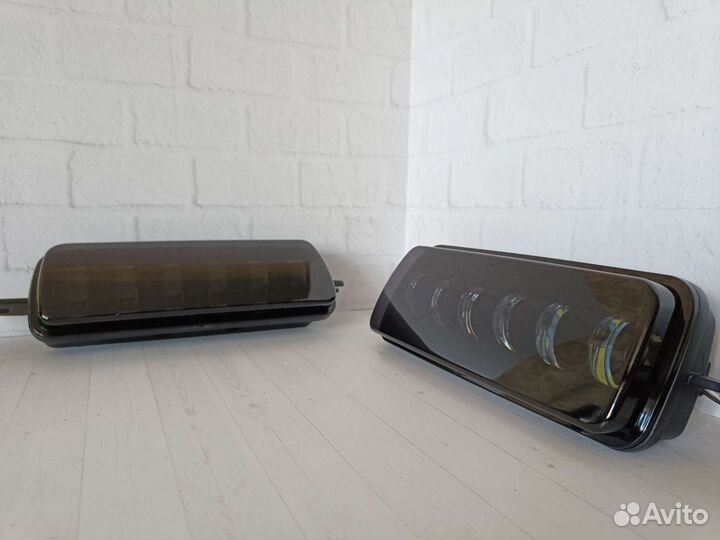 Светодиодные Надфарники на Ниву 6 линз