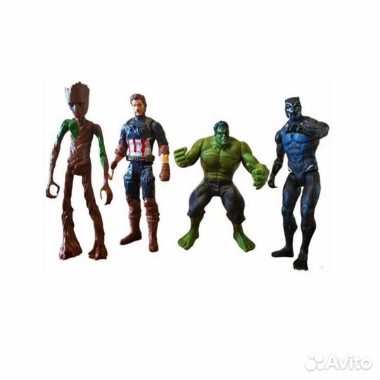 Набор Герои Марвел Мстители 12 фигур коллекция