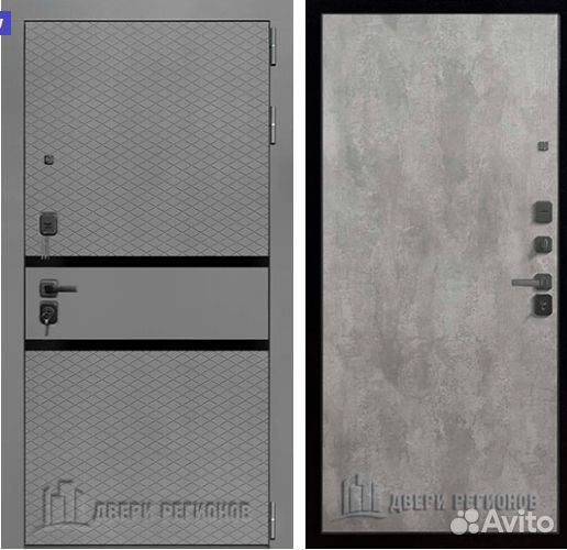 Дверь входная металлическая новая