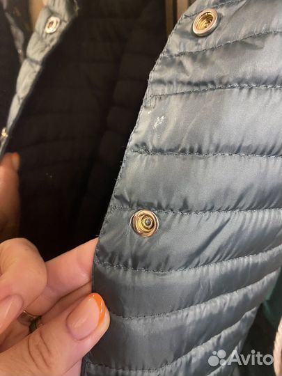 Пальто демисезонное стеганое женское