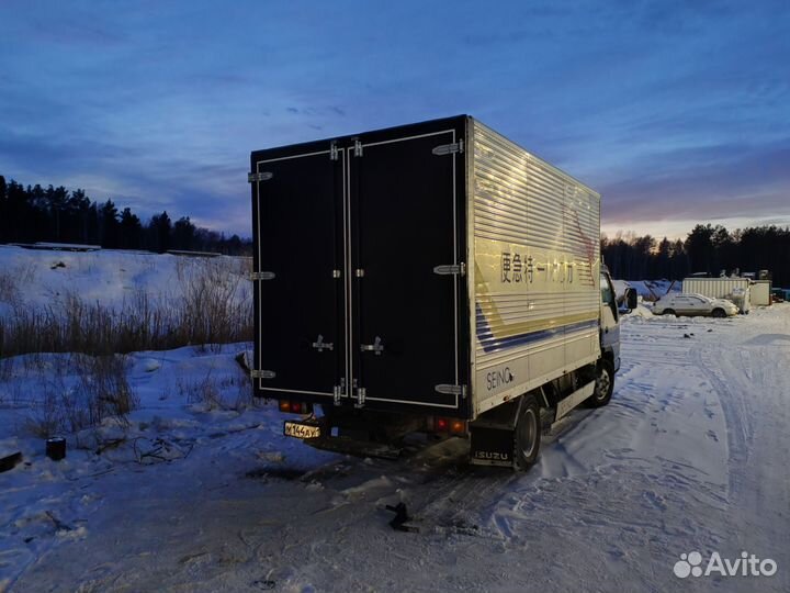 Ворота распашные на грузовик