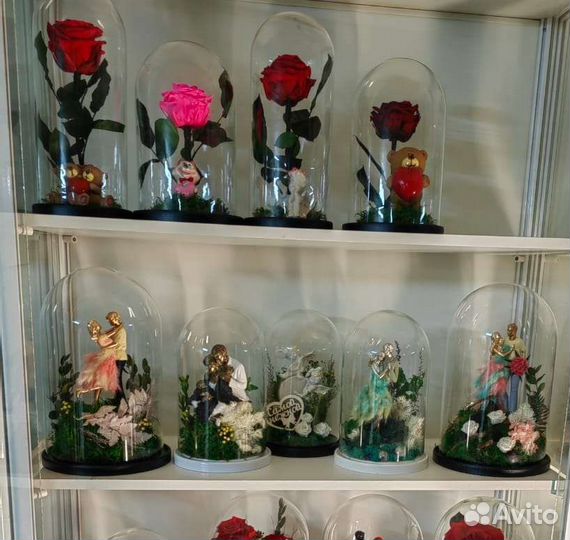 Роза в колбе. Подарок арт 224, от