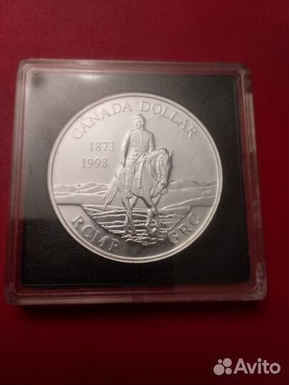 Доллар. Канада. 1998 г. Серебро