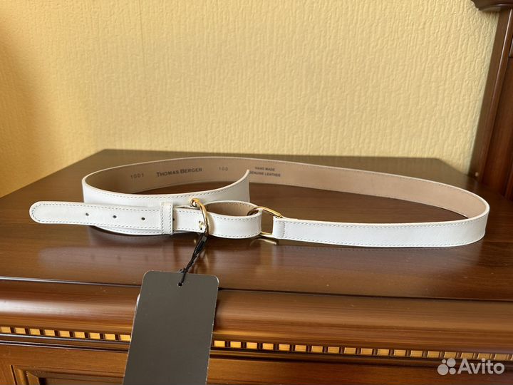 Ремень натуральная кожа Thomas berger новый