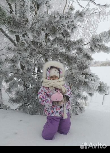 Зимний костюм для девочки
