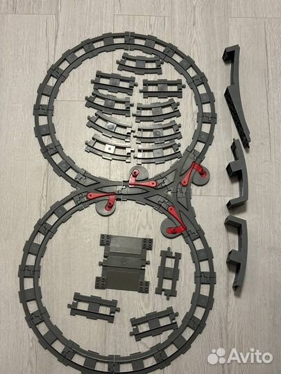 Lego duplo рельсы