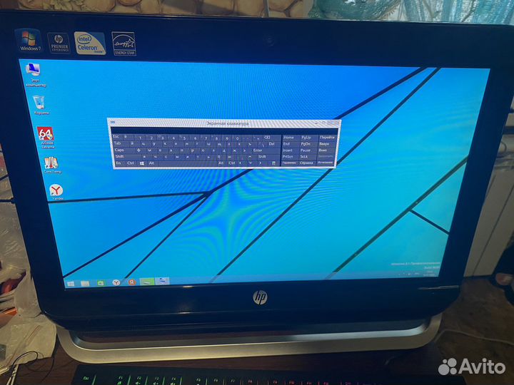 Моноблок hp 120 AIO PC laga 1155