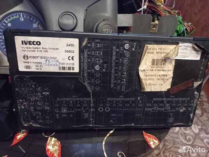 Проводка iveco стралис