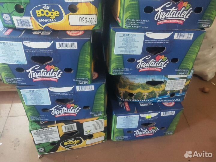 Банановые коробки