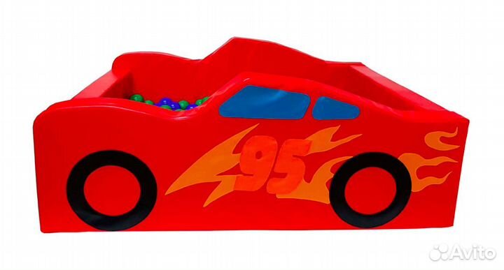 Бассейн для детей в виде машинки