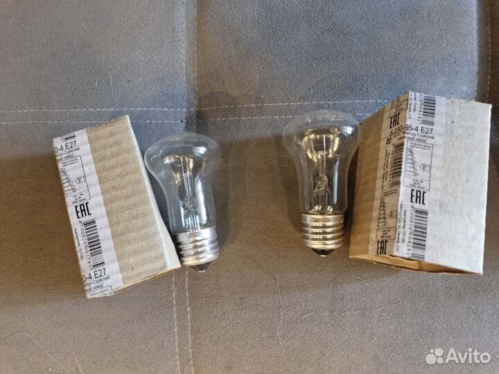 Лампа накаливания 40w и 95w