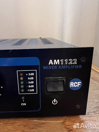 Усилитель мощности звука amplifer RCF AM1122