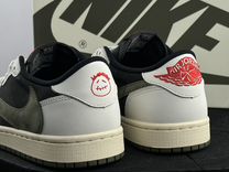 Nike Air Jordan 1 Low Travis Scott Olive (премиум)