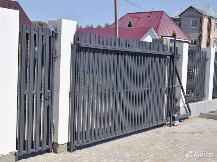 Установка заборов под ключ с гарантией за 1 день