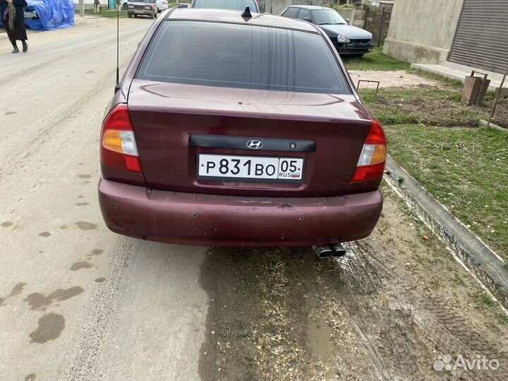 Запчасти на hyundai accent