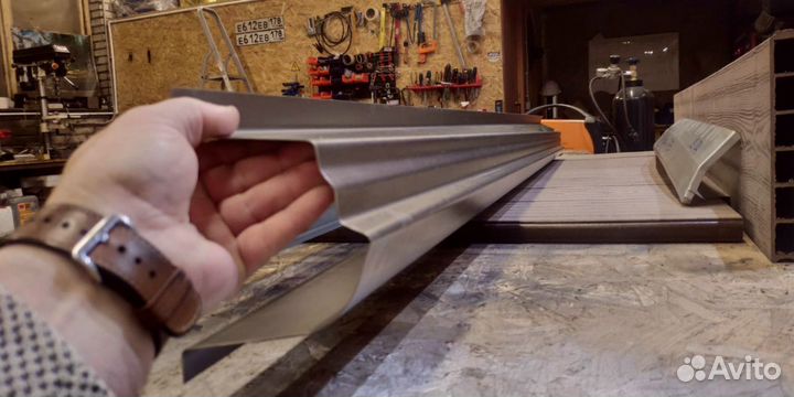 Пороги ремонтные Nissan Leaf 1