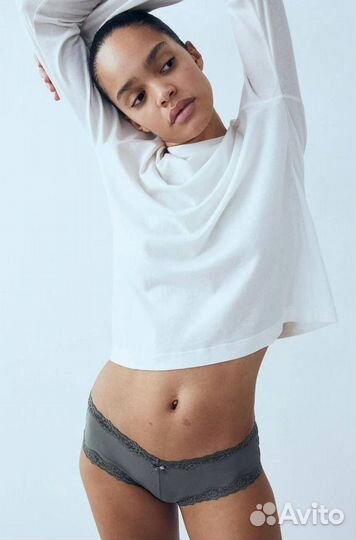 Трусики женские хипстеры H&M S