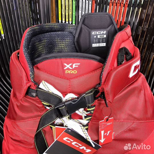 Хоккейные шорты CCM tacks XF Pro SR M Red