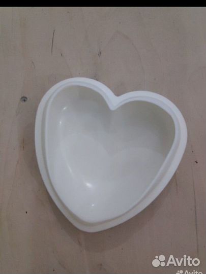 Силиконовая форма для мусовых тортов сердце
