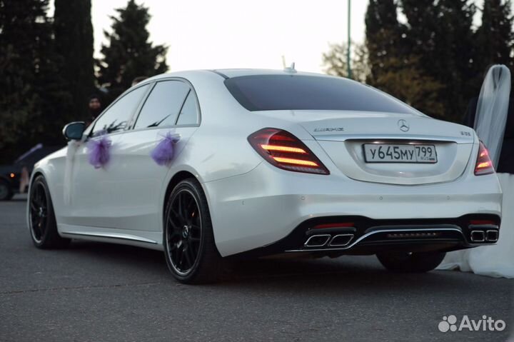 Прокат авто Original w222 и w221