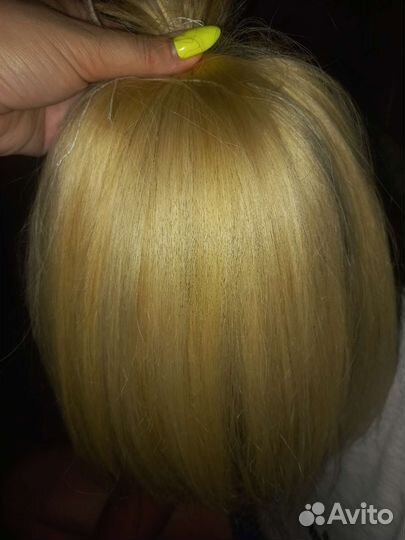 Волосы для наращивания бу 39см
