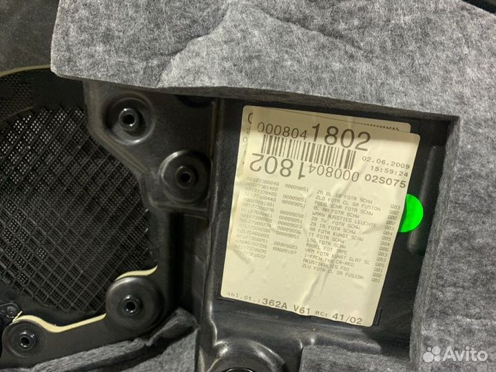 Обшивка двери задняя правая Mercedes E W212