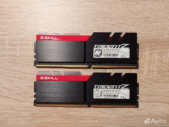 Оперативная память DDR4 G.Skill Trident Z, Ripjaws