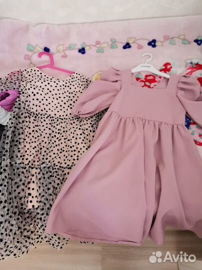 Вещи разных брендов для девочки 134р