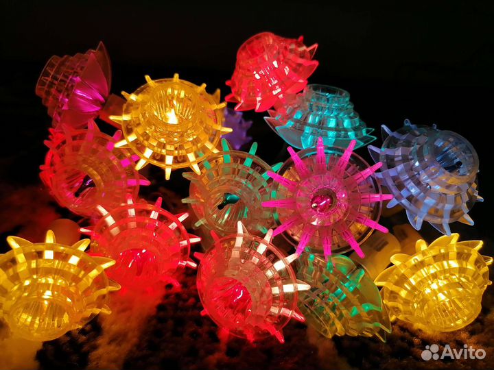 Елочная гирлянда (электрогирлянда) Искра, СССР