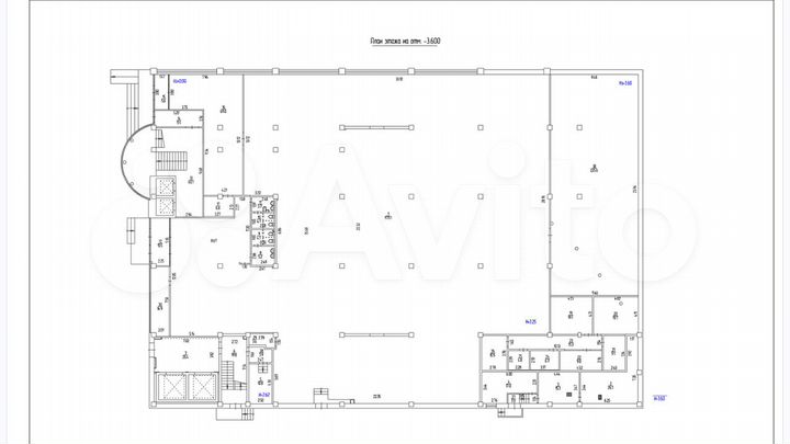 Торговая площадь 1537 м²