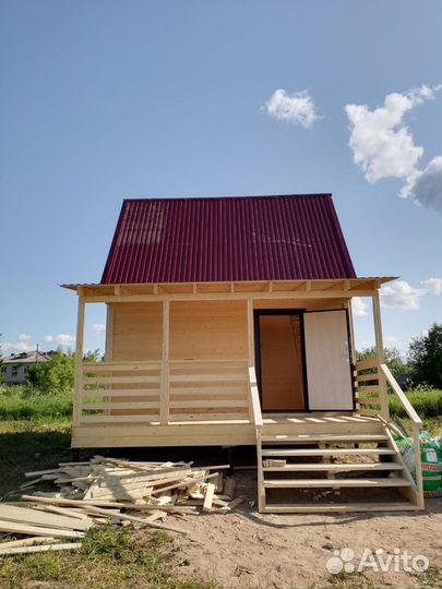 Поставим дом 5*4 на вашем участке