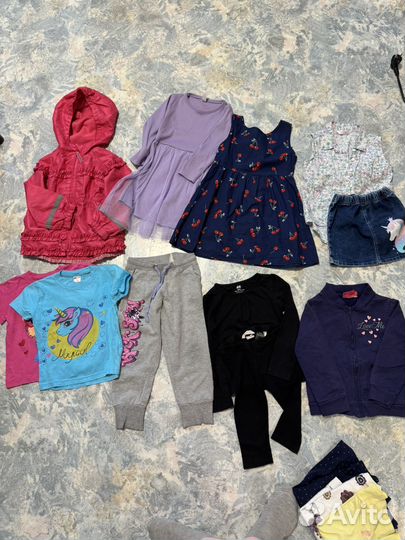 Одежда для девочки пакетом 98 104
