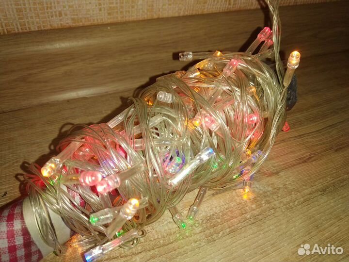 Подсветка и гирлянда. Светодиодная лента в подарок