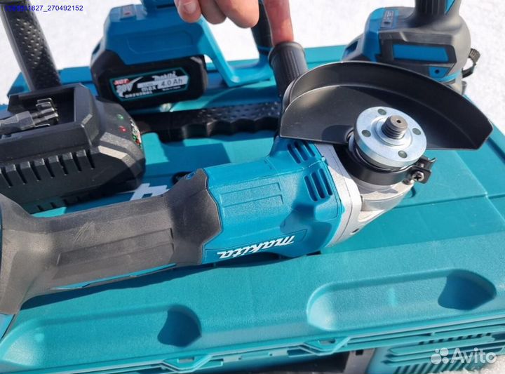 Шуруповерт перфоратор болгарка набор (Арт.76411)