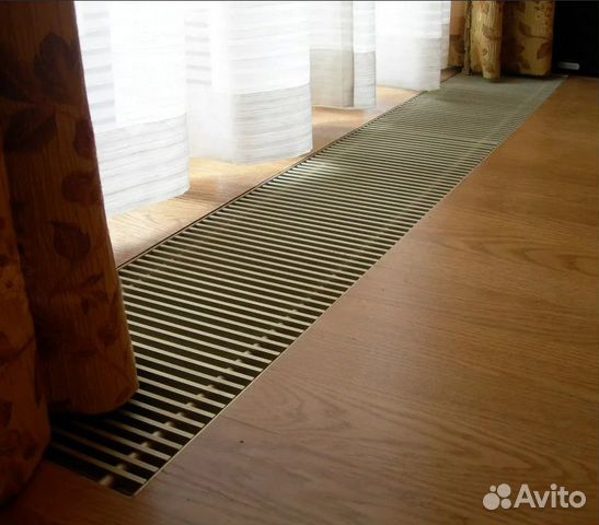 Конвектор внутрипольный rommer RCN 120.300.1000