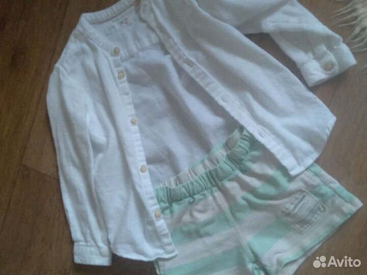 Рубашка и шорты Зара очень классные