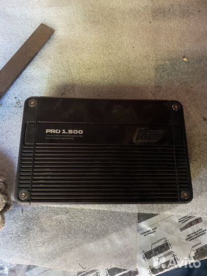 Сабвуфер и усилитель