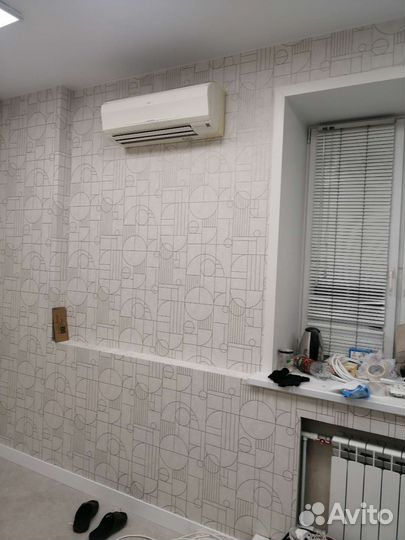 Закладка трасс, Монтаж кондиционеров