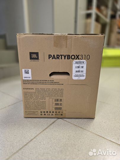 Портативная колонка JBL Partybox 310, 240Вт