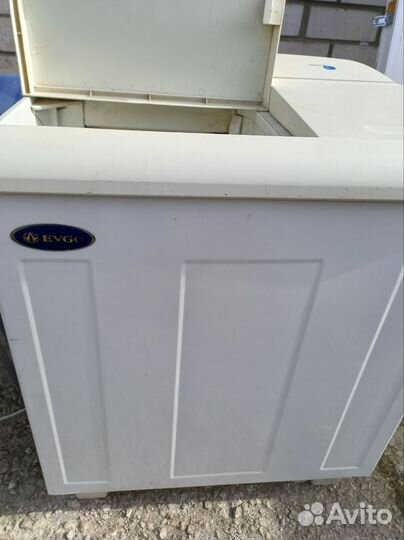 Стиральная машина с отжимом полуавтомат СССР