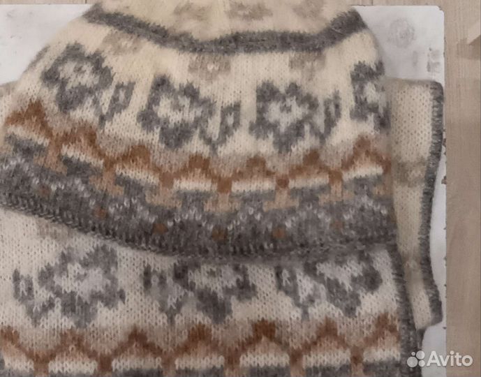 Коммплект:шапка женская с шарфом