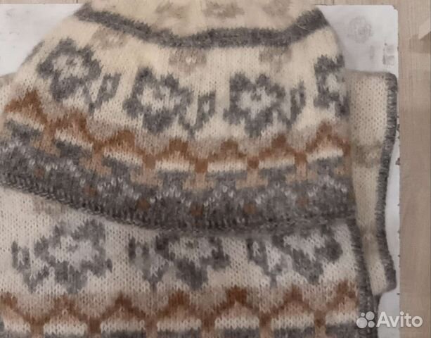 Коммплект:шапка женская с шарфом