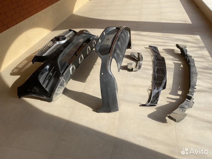 Mercedes glc купе обвес